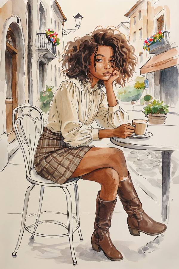 AI-generated image analyzed by PromptLens