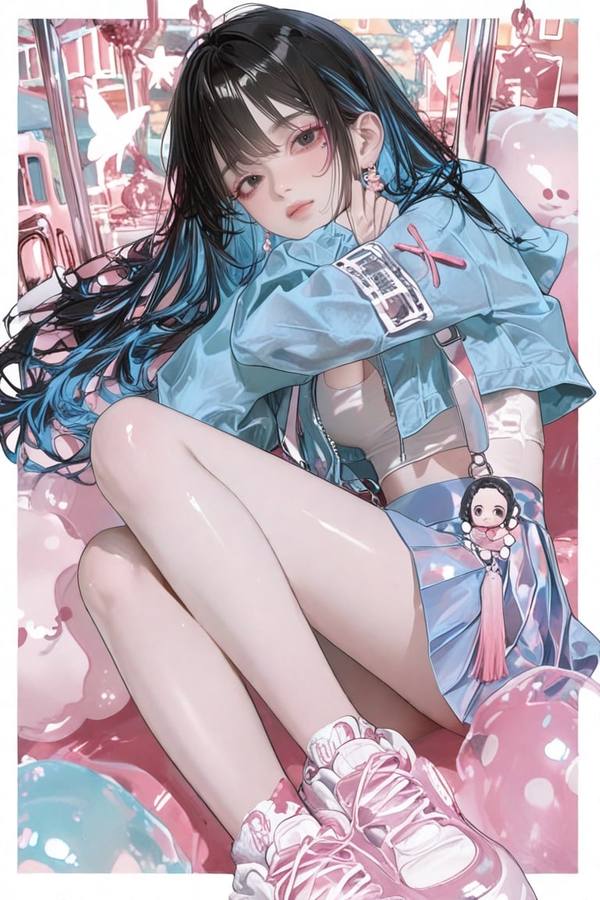 AI-generated image analyzed by PromptLens