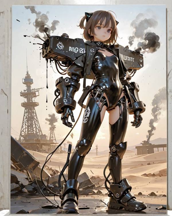 AI-generated image analyzed by PromptLens