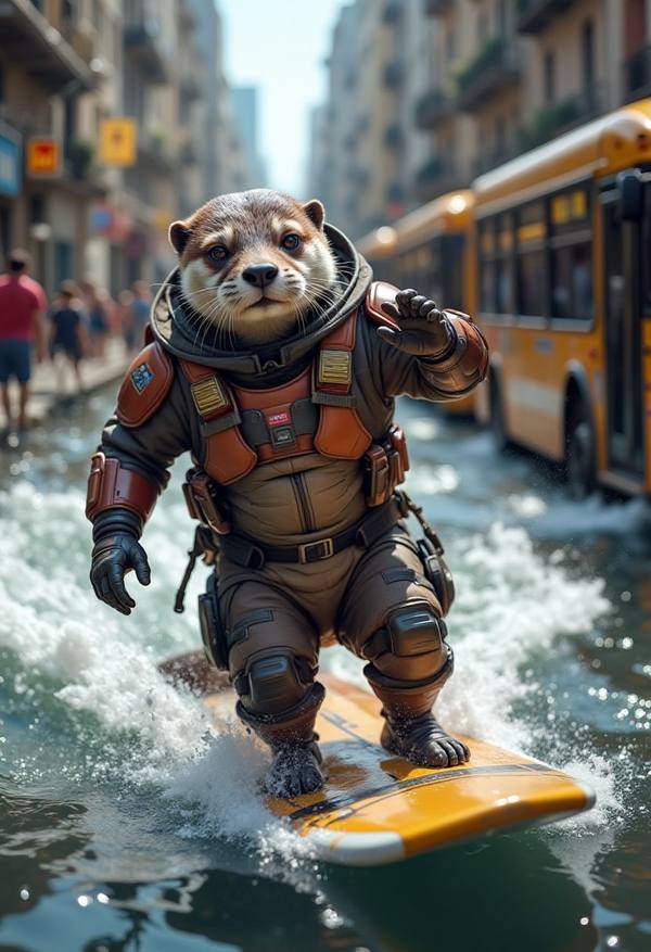 AI-generated image analyzed by PromptLens