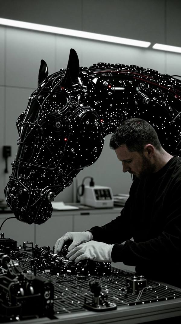 AI-generated image analyzed by PromptLens