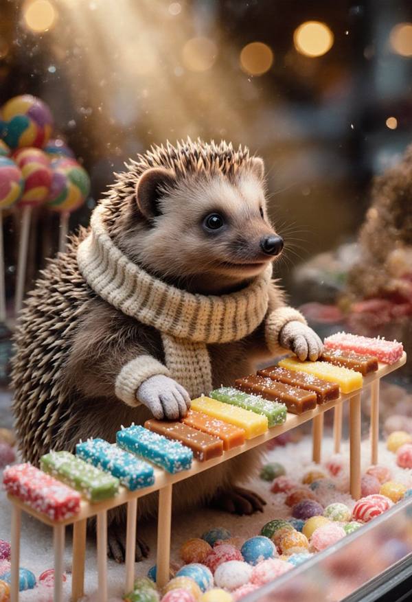 AI-generated image analyzed by PromptLens