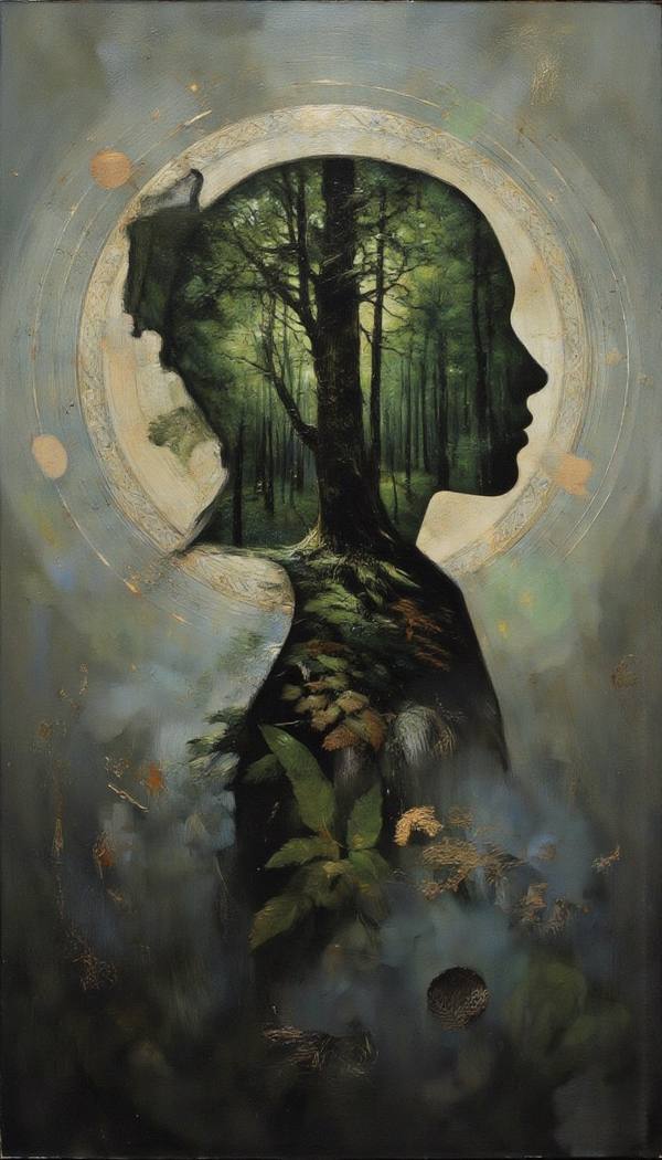 AI-generated image analyzed by PromptLens