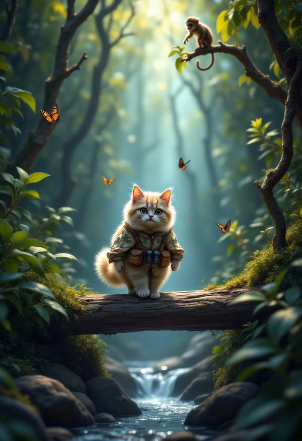 AI-generated image analyzed by PromptLens