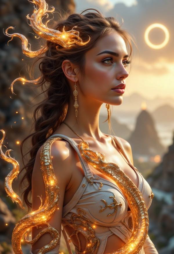 AI-generated image analyzed by PromptLens