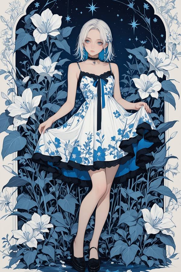 AI-generated image analyzed by PromptLens