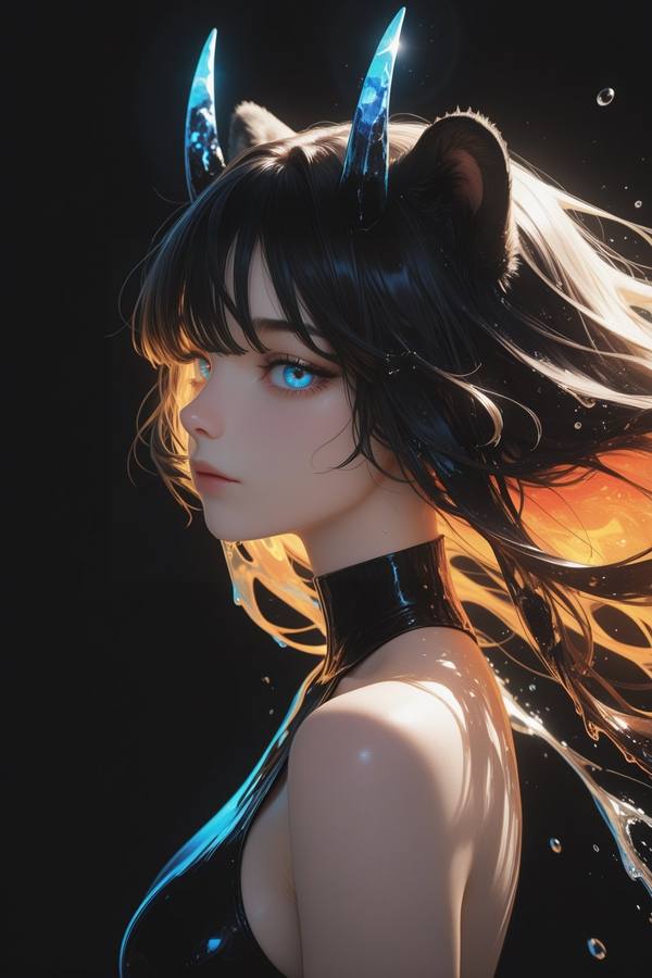 AI-generated image analyzed by PromptLens