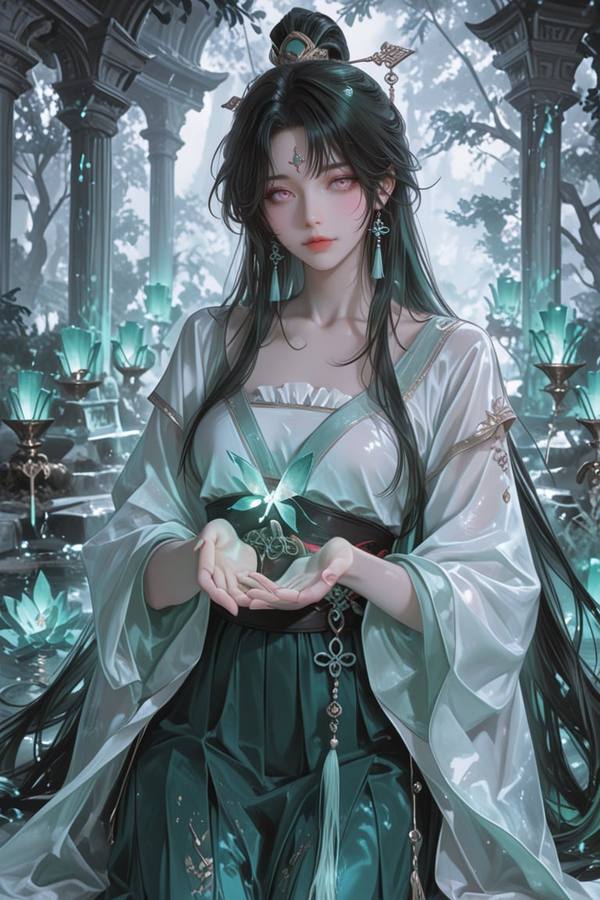 AI-generated image analyzed by PromptLens