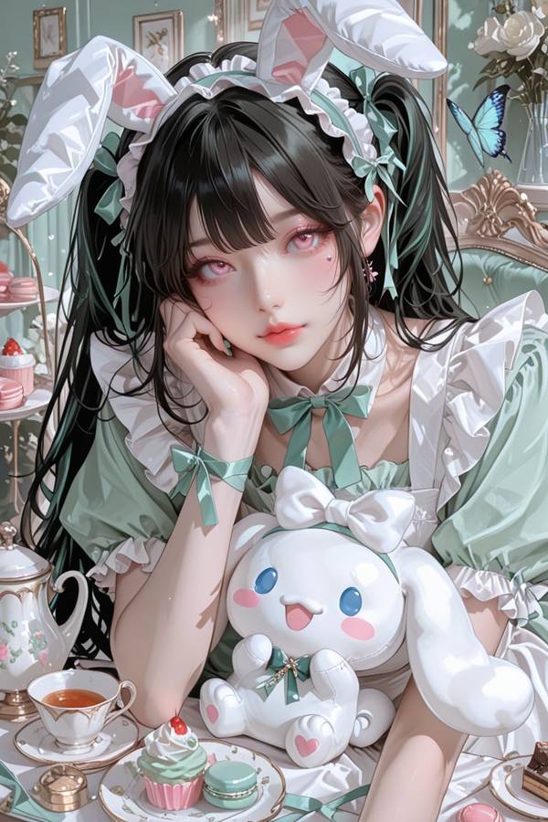 AI-generated image analyzed by PromptLens