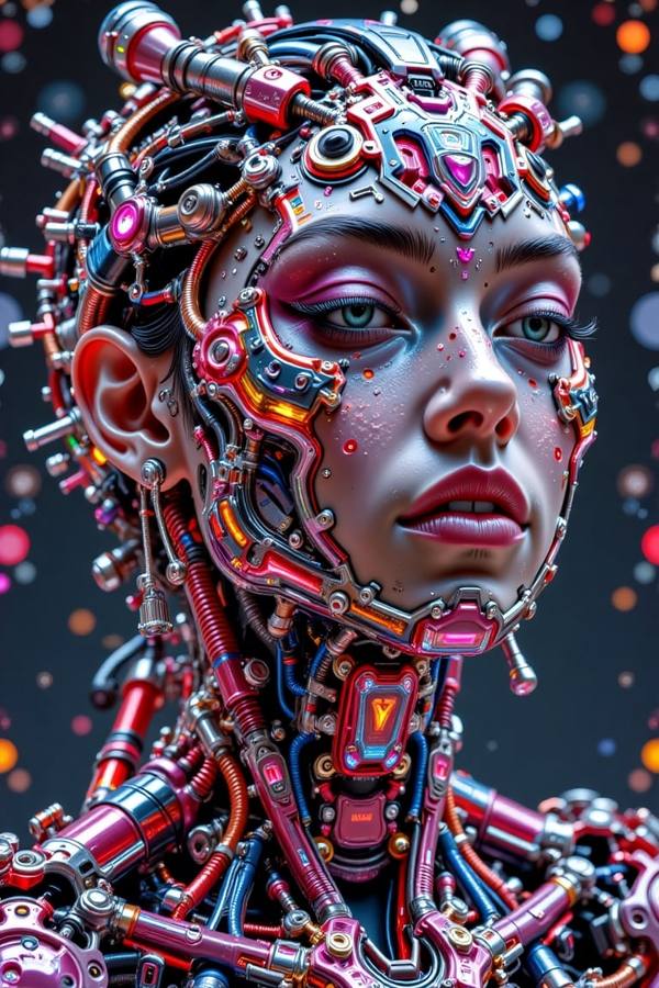 AI-generated image analyzed by PromptLens