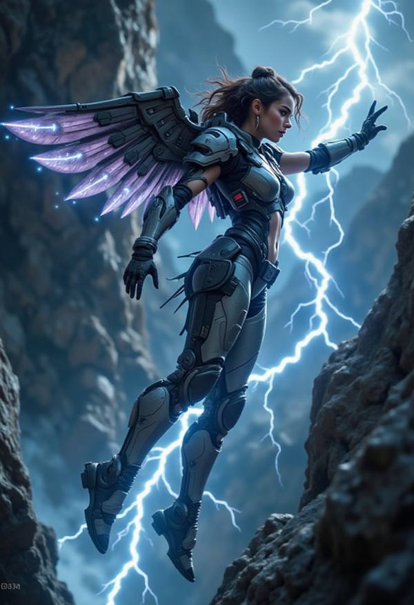 AI-generated image analyzed by PromptLens