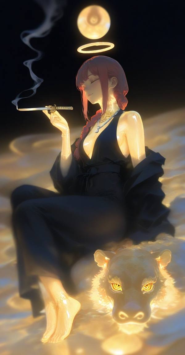 AI-generated image analyzed by PromptLens