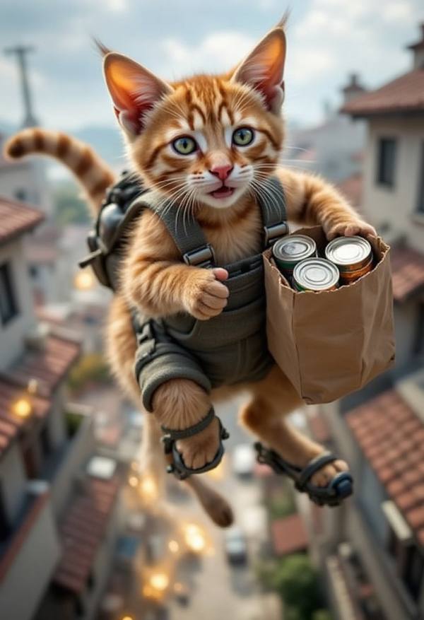 AI-generated image analyzed by PromptLens