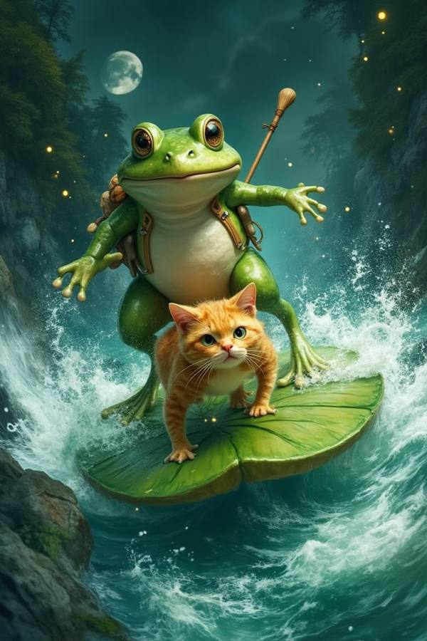 AI-generated image analyzed by PromptLens