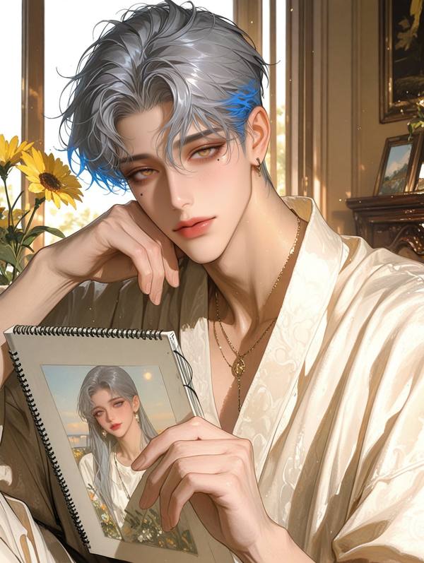 AI-generated image analyzed by PromptLens