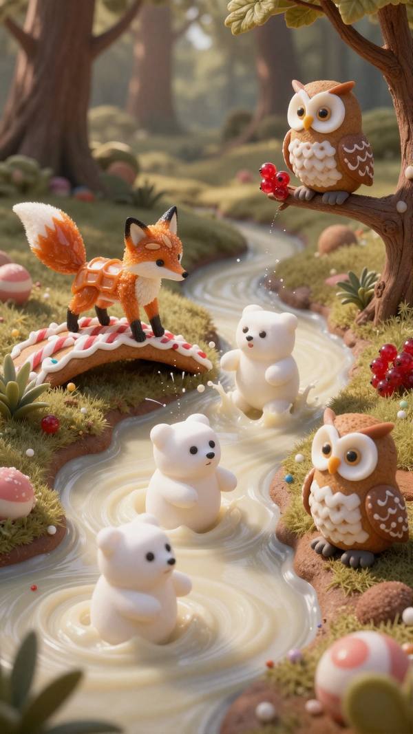 AI-generated image analyzed by PromptLens