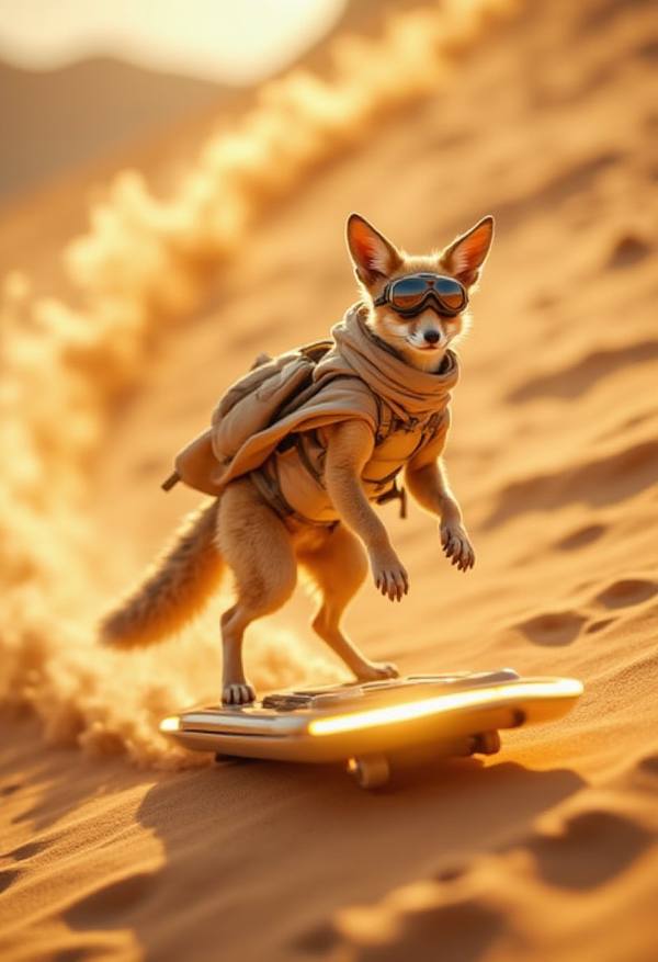 AI-generated image analyzed by PromptLens