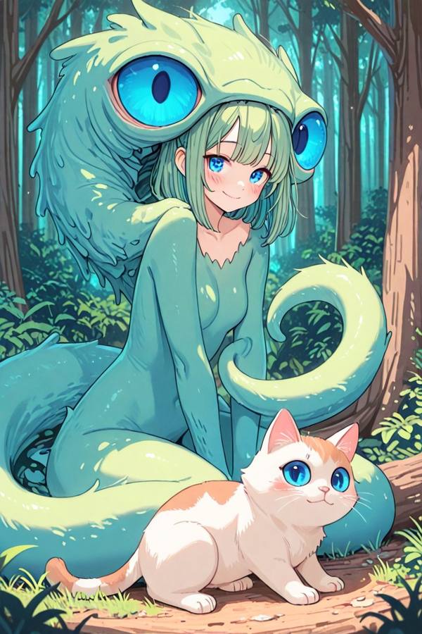 AI-generated image analyzed by PromptLens