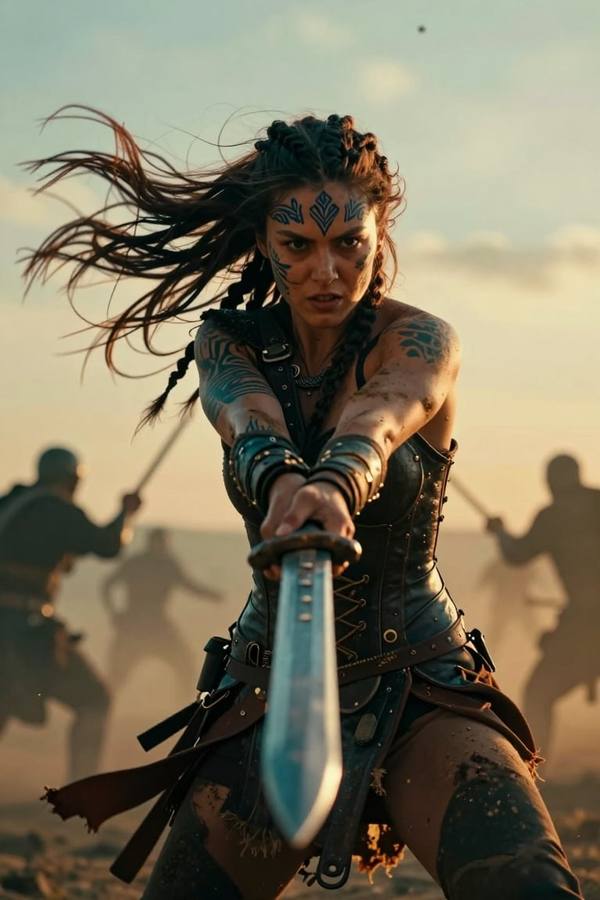 AI-generated image analyzed by PromptLens