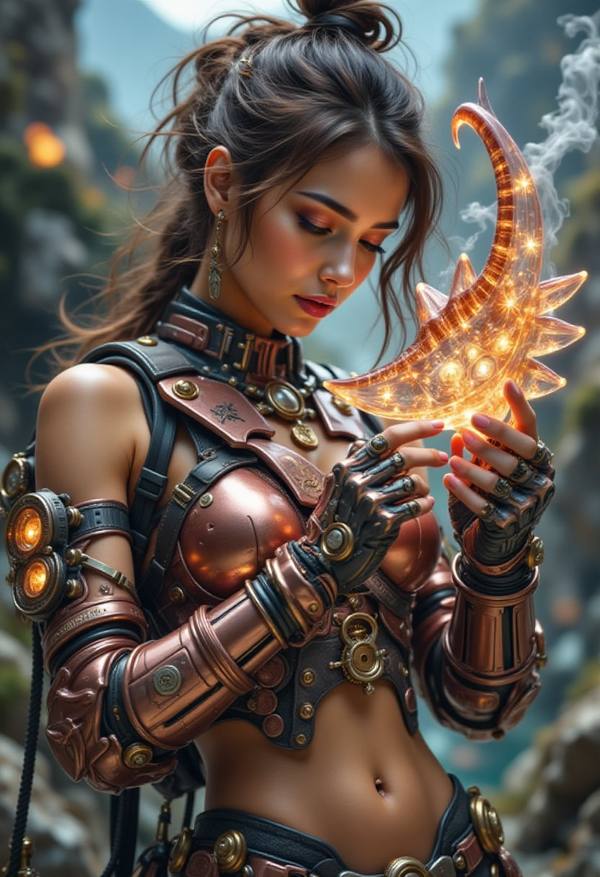 AI-generated image analyzed by PromptLens