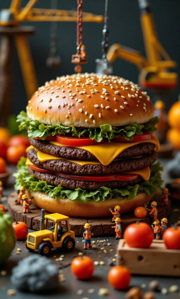 AI-generated image analyzed by PromptLens