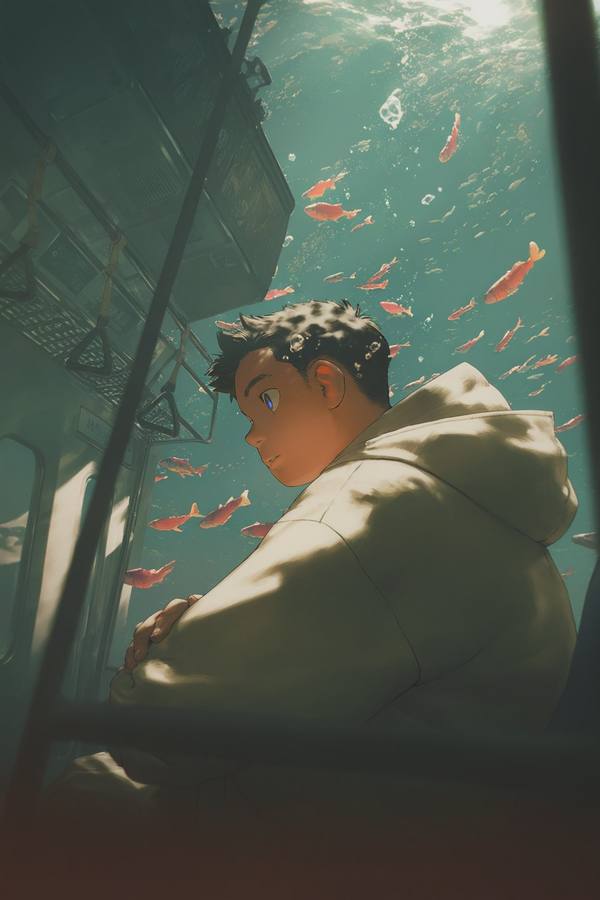 AI-generated image analyzed by PromptLens