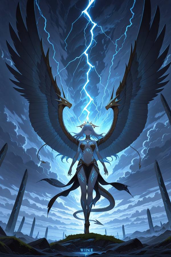 AI-generated image analyzed by PromptLens