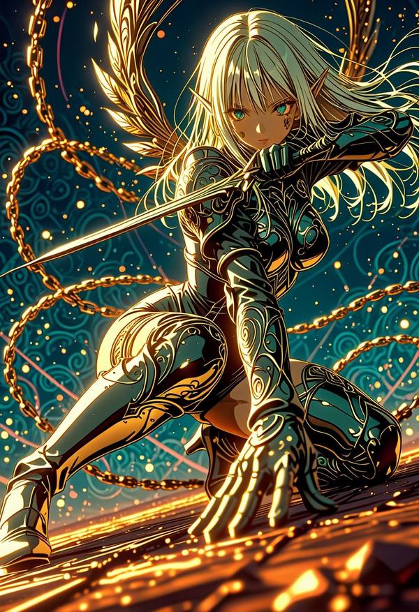 AI-generated image analyzed by PromptLens