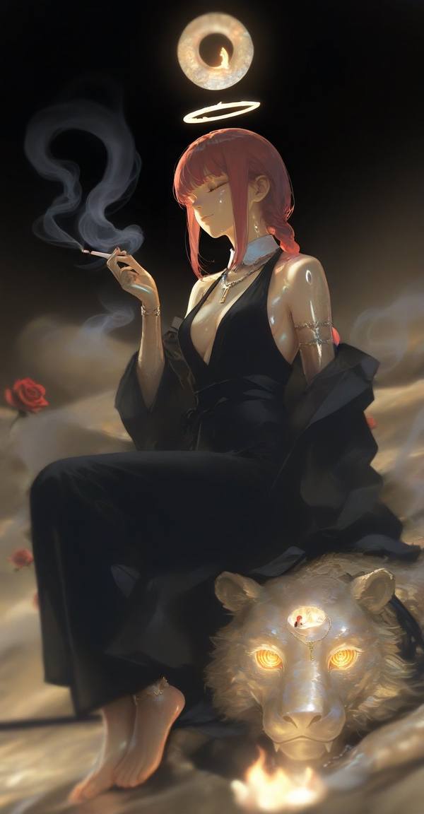 AI-generated image analyzed by PromptLens