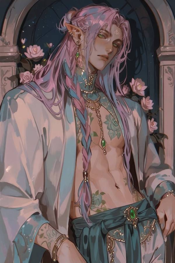 AI-generated image analyzed by PromptLens