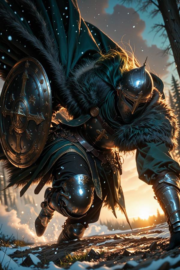 AI-generated image analyzed by PromptLens