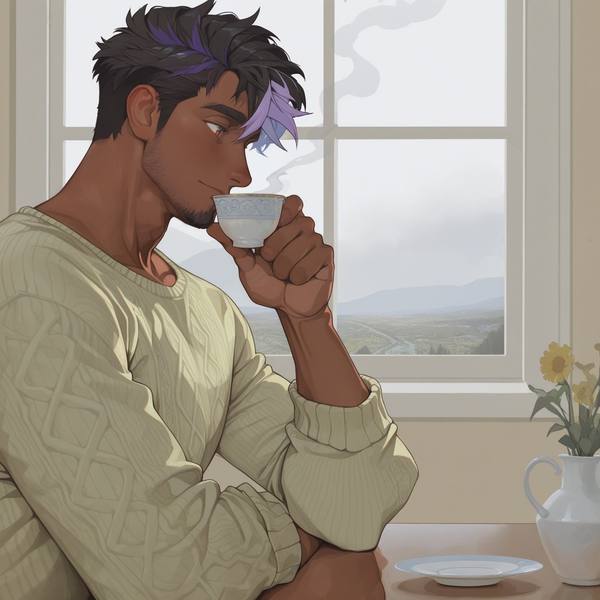 AI-generated image analyzed by PromptLens