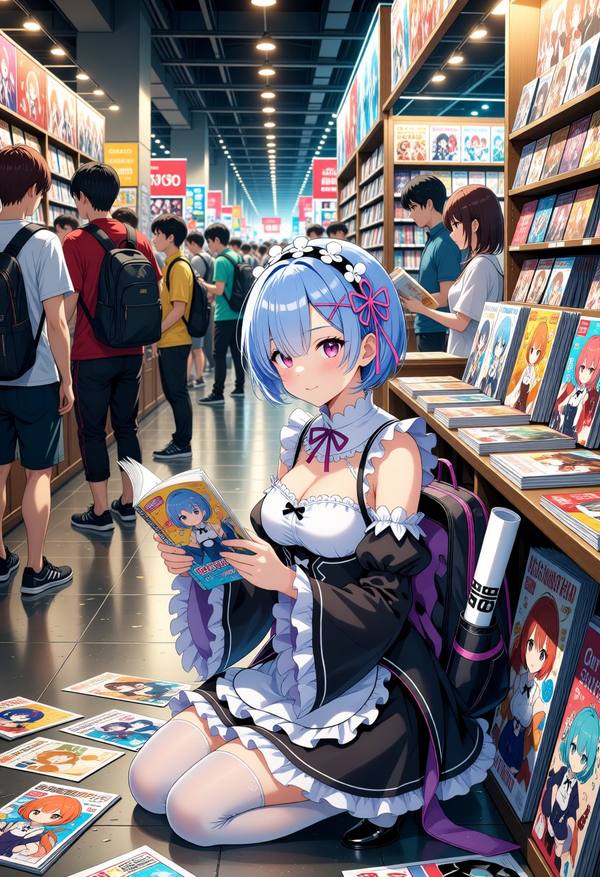 AI-generated image analyzed by PromptLens