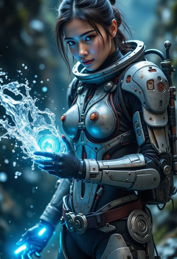 AI-generated image analyzed by PromptLens