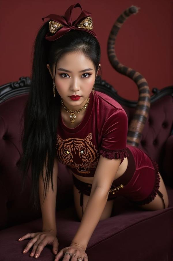 AI-generated image analyzed by PromptLens