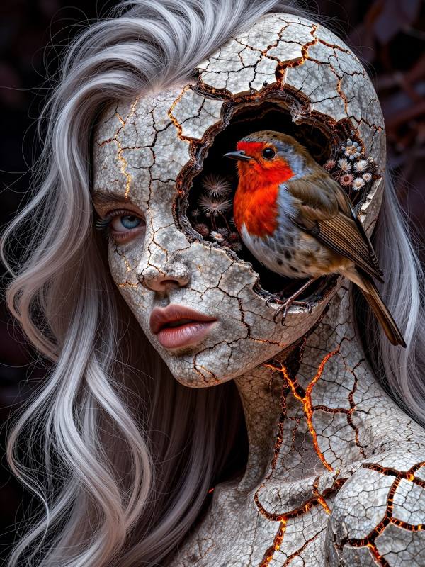 AI-generated image analyzed by PromptLens