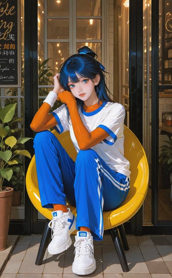 AI-generated image analyzed by PromptLens