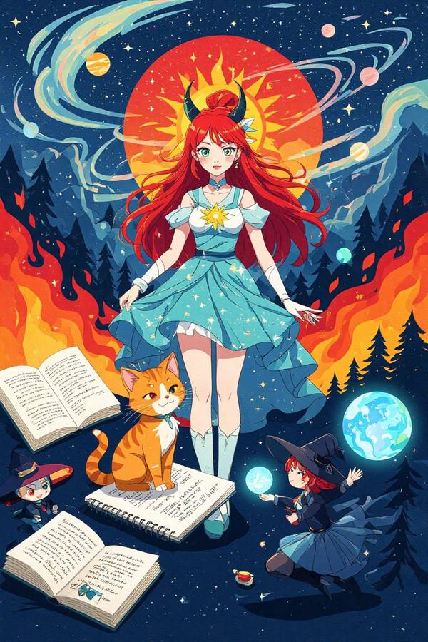 AI-generated image analyzed by PromptLens