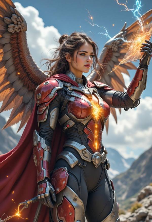 AI-generated image analyzed by PromptLens