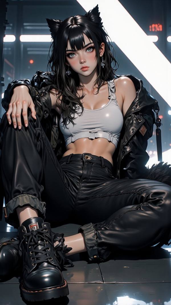 AI-generated image analyzed by PromptLens