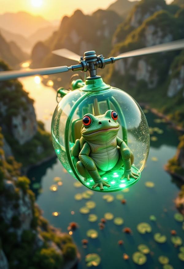 AI-generated image analyzed by PromptLens