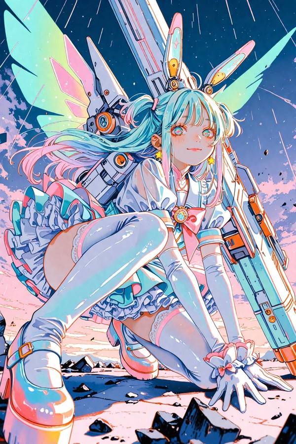 AI-generated image analyzed by PromptLens