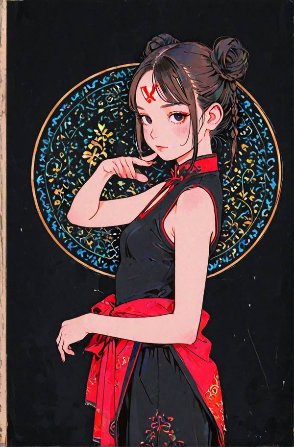 AI-generated image analyzed by PromptLens