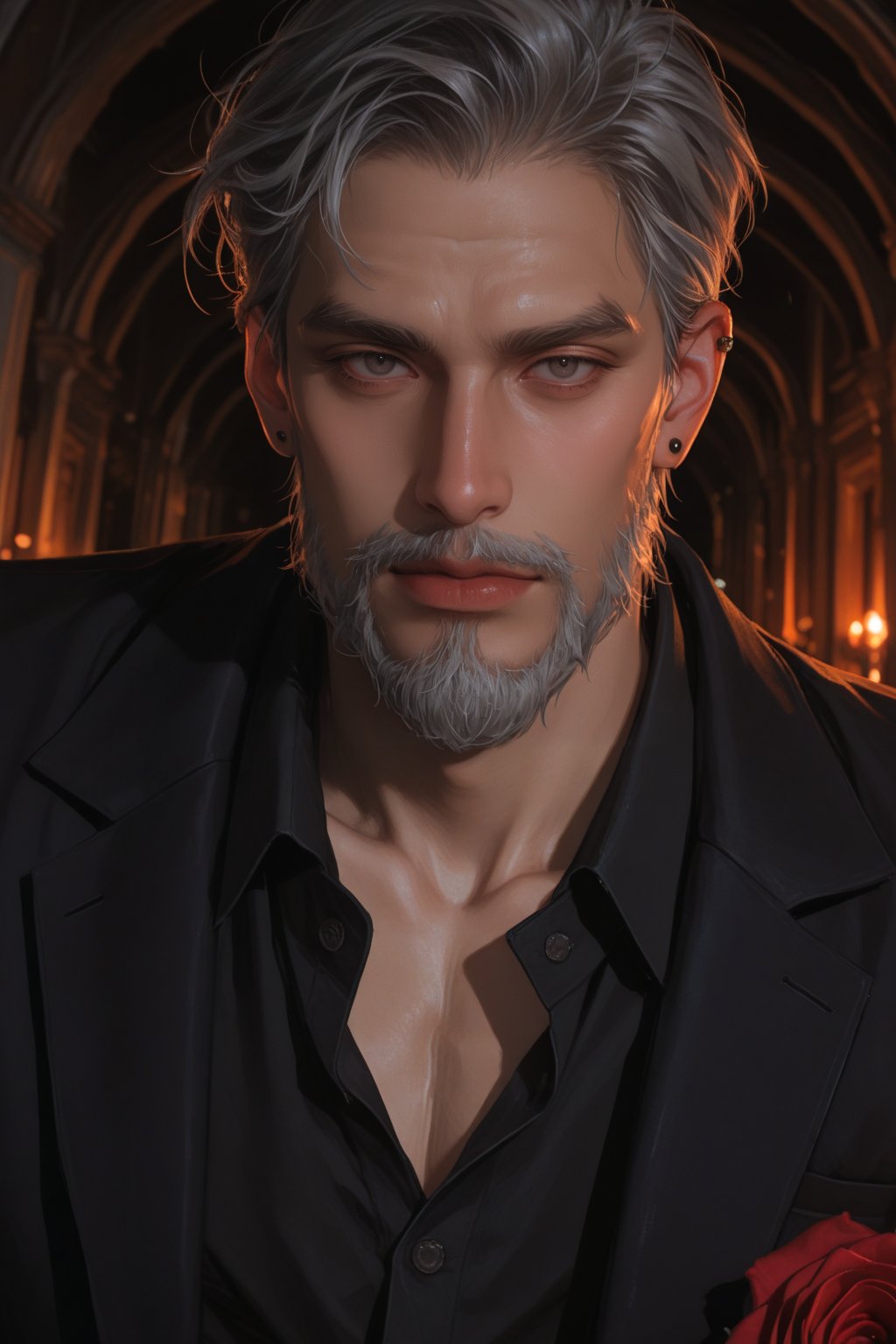 AI-generated image analyzed by PromptLens