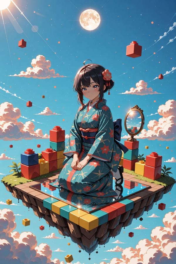 AI-generated image analyzed by PromptLens