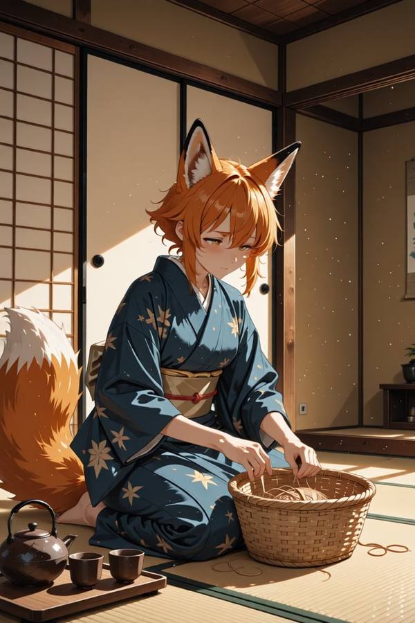 AI-generated image analyzed by PromptLens