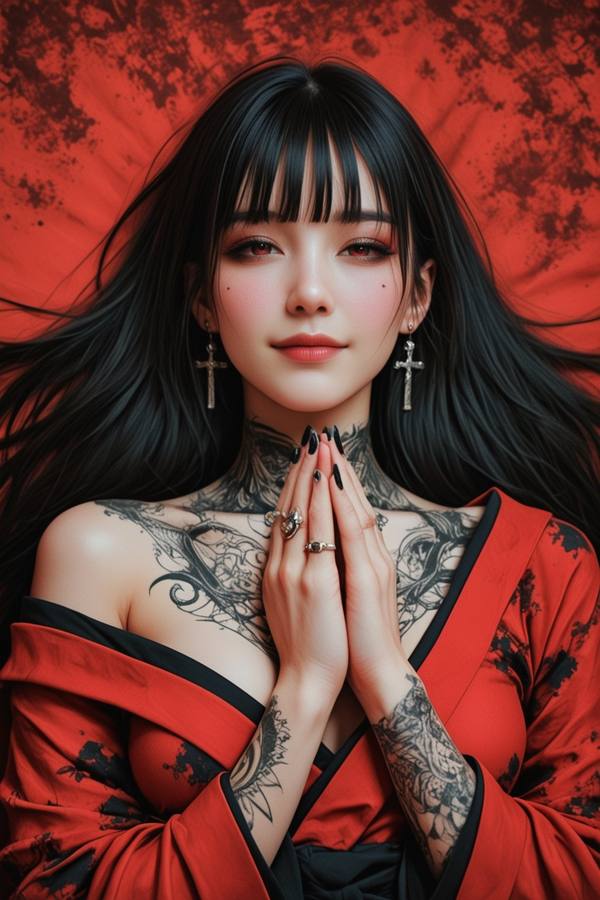 AI-generated image analyzed by PromptLens