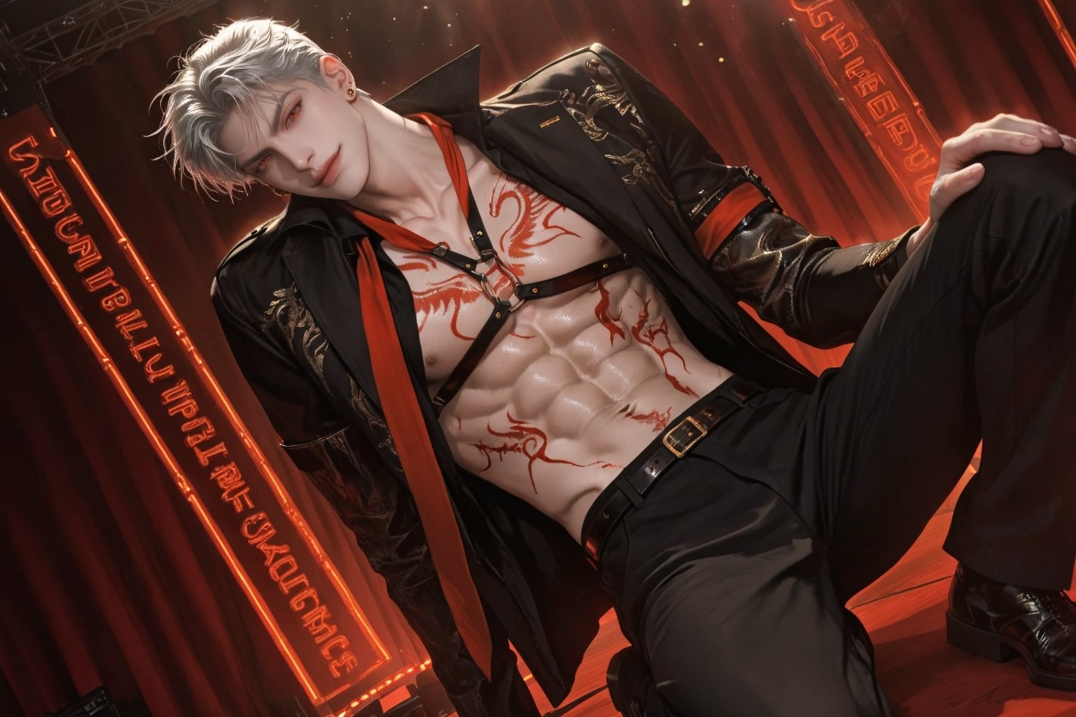 AI-generated image analyzed by PromptLens