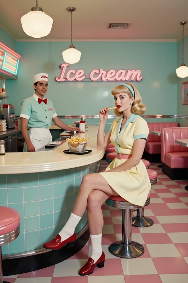 AI-generated image analyzed by PromptLens