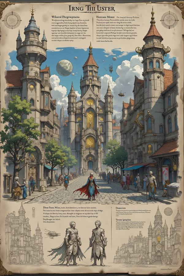 AI-generated image analyzed by PromptLens